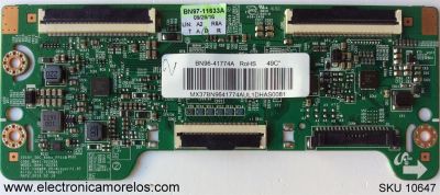 T-CON / SAMSUNG BN96-41774A / BN97-11633A / BN41-02292A / MODELO UN49K6500