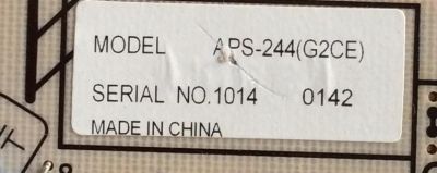 FUENTE DE PODER / SONY 1-474-164-11 / APS-244 / 1-878-988-11 / 147416411 / APS-243 / MODELO KDL-32XBR9 /SUSTITUTA 1-474-164-21	 - Imagen 2