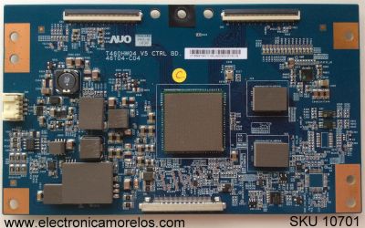 T-CON / SONY 55.46T04.C11 / 5546T04C11 / T460HW04 V5 / 46T04-C04 / PANEL T460HW04 V.5 / MODELOS KDL-46EX710 / KDL-46EX711