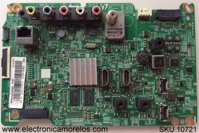 MAIN PARA TV SAMSUNG / NUMERO DE PARTE BN94-07741B / BN97-08781E / BN41-02245A / BN9407741B / PARTE SUSTITUTA BN94-10717A / PANEL CY-DF400BGLV1H / MODELOS UN40H5201 / UN40H5203 / UN40H5201AFXZA / UN40H5203AFXZC / UN40H5201AFXZA VD10 / UN40H5203AFXZA TD01