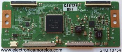 T-CON / LG 6870C-0402B / CAN12H / MODELO 40"	