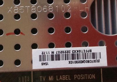 MAIN PARA TV SHARP / NUMERO DE PARTE 756TXFCB0QK0230 / XFCB0QK023 / XFCB0QK023010X / (X)XFCB0QK023010X / 715G7228-M01-000-004K / PANEL TPT500J1-HVN08.A REV:S800B / MODELO LC-50LB371U - Imagen 3