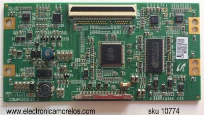 T-CON / SAMSUNG LJ94-02933K / 2933K / 320AP03C2LV0.2 / MODELO LE32B450C4WXXU / PANEL LTF320AP06	