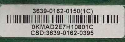 MAIN / VIZIO 3639-0162-0150 / 0171-2271-5661 / 3639-0162-0395 / MODELO D390-B0 LAUARRAQ / PANEL T390XVN01.0	 - Imagen 2