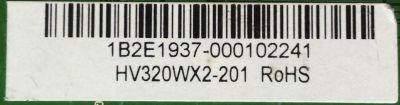 MAIN / PROSCAN 1B2E1937 / T.RSC8.82B.12062 / HV320WX2-201 / MODELO PLDED3273A-B / PANEL HV320WX2-201	 - Imagen 2