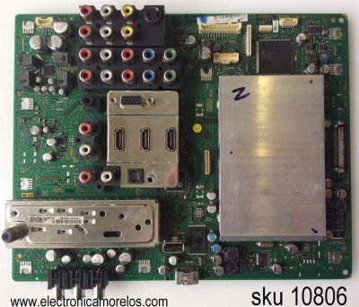 MAIN / SONY A-1547-084-A / 1-876-561-13 / A1506072C / ETIQUETA A1506072B / MODELO KDL-37XBR6 / PANEL T370HW02 V.5	