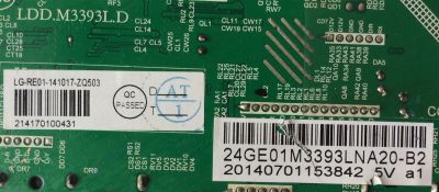 FUENTE / MAIN / (COMBO) / TCL LG-RE01-141017 / 24GE01M3393LNA20-B2 / LDD-M3393L.D	 - Imagen 2