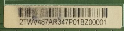 T- CON RCA / 2TWV487AR347P / V500HJ1-CE1	/ PANEL 	V500HK1-PS6-12V  / MODELO LED50B45RQ - Imagen 2