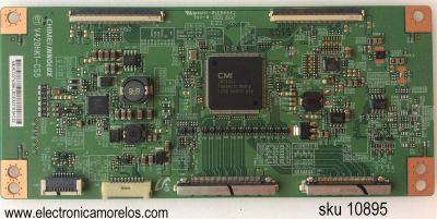 T-CON PARA TV TOSHIBA / NUMERO DE PARTE 35-D074099 / V420HK1-CS5 / PANEL V500HK1-LS5 Rev.C1 / MODELO 50L5200U