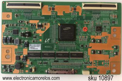 T-CON / PANASONIC LJ94-30499B / 30499B / 13Y_SNB240LABC6LV0.1 / MODELO TC-55AS680U / PANEL PAV5534	