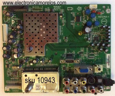 MAIN / DYNEX CBPF8Z5KQ3 / 8Z5KQ3 / 715T2763-1 / (T)8ZKQ3 / MODELO DX-LCD26-09 E268MZNKWBBDNN / PANEL V260B1-L01 REV C2	