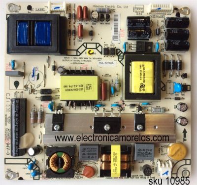 FUENTE DE PODER / HISENSE 166034 / RSAG7.820.5024/ROH / RSAG7.820.5024/R0H / MODELO 50K610GWN	