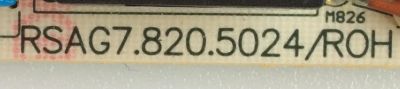 FUENTE DE PODER / HISENSE 166034 / RSAG7.820.5024/ROH / RSAG7.820.5024/R0H / MODELO 50K610GWN	 - Imagen 3