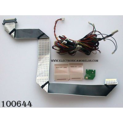 KIT DE CABLES PARA TV / VIZIO 48.76N18.011 / 50.76N15.001 / MODELO E480I-B2 LWZQPODQ	