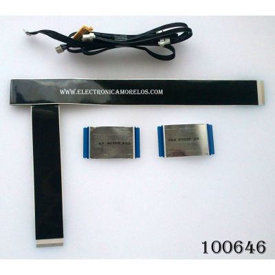 KIT DE CABLES PARA TV / SAMSUNG BN96-32005Y / MODELO UN50H6201AFXZA	