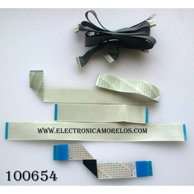KIT DE CABLES PARA TV / SAMSUNG BN96-13325F / MODELO PN51E450A1FXZA TS04	