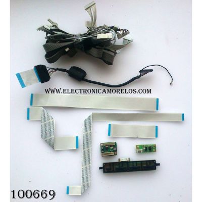 KIT DE CABLES PARA TV / RCA RE0346H180 / QLT40HD20-A / MODELO 42PA30RQ	