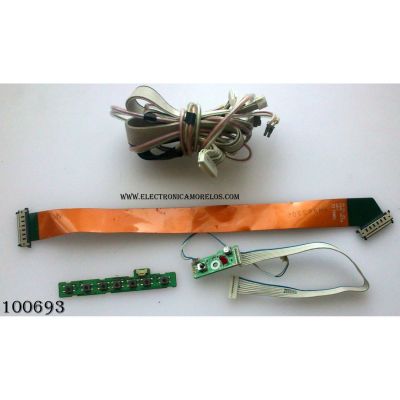 KIT DE CABLES PARA TV / SAMSUNG BN96-10075A / BN96-07269A / BN41-00989A / BN41-00990A / MODELO	