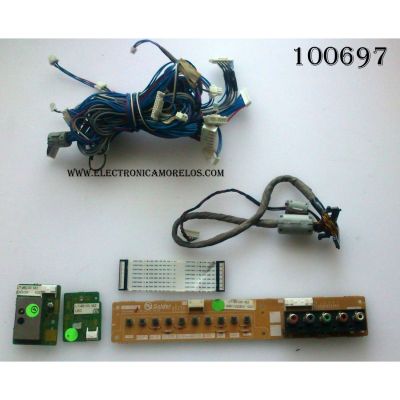 KIT DE CABLES PARA TV / MITSUBISHI 920D7380 01 / 920D7370 01 / 920D7390 01 / 920D7410 01 / MODELO LT-40133	