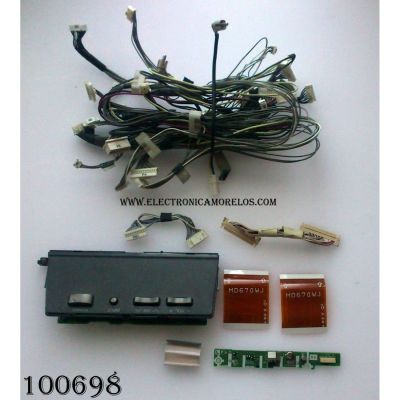 KIT DE CABLES PARA TV / SHARP KD353 WE / XD353WJ / XD354WE / XD354WJ / MODELO LC-37D4U	