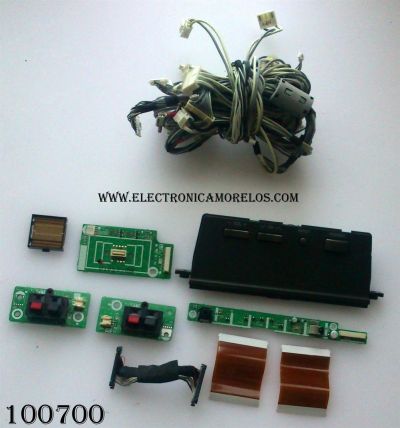 KIT DE CABLES PARA TV / SHARP KD406 / XD406WJ / XD407WJ / KD407 / XD410WJ / KD410 / MODELO LC-45GD5U	