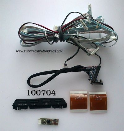 KIT DE CABLES PARA TV / RCA RW0340E011 / QLT32ELO1 / RE3240E011 / MODELO 46LA45RQ	