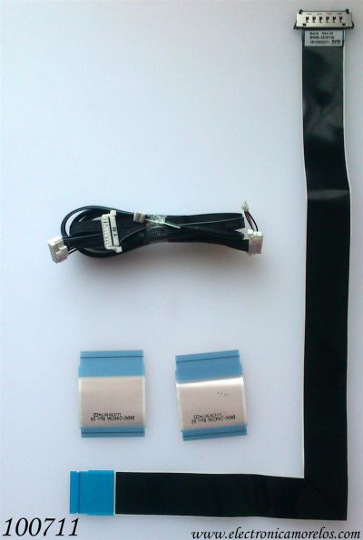KIT DE CABLES PARA TV / SAMSUNG BN96-28391W / MODELO UN55FH6200FXZA MH01	