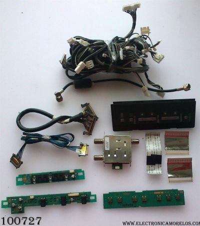 KIT DE CABLES PARA TV / SONY A-1171-664-A / A-1177-667-A / 1870-6773-11 / 1-870-674-11 / MODELO KDL-40XBR2	