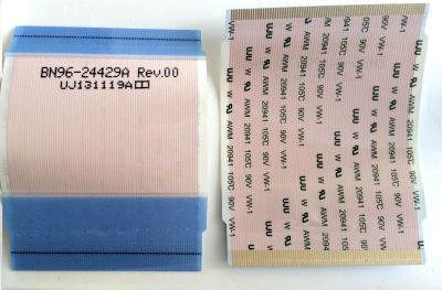 KIT DE CABLES SAMSUNG / BN96-28391Z / BN96-24429A / REV.00 / MODELO UN55FH6030FXZA / PANEL CY-DF550CSLV1H FW02 - Imagen 2