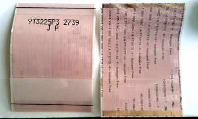 KIT DE CABLES SAMSUNG / BN96-22239F / YT3225P3 / YT3826N2 / REV.00 / MODELO UN55FH6030FXZA / PANEL LTJ550HW13-V DW17 / LTJ550HW13-V DW40 - Imagen 3