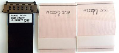 KIT DE CABLES SAMSUNG / BN96-22239F / YT3225P3 / YT3826N2 / REV.00 / MODELO UN55FH6030FXZA / PANEL LTJ550HW13-V DW17 / LTJ550HW13-V DW40 - Imagen 2