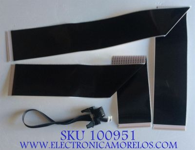 KIT DE CABLES SAMSUNG / BN96-39820E / BN96-39821B / BN41-02515A / MODELO UN49MU8000F