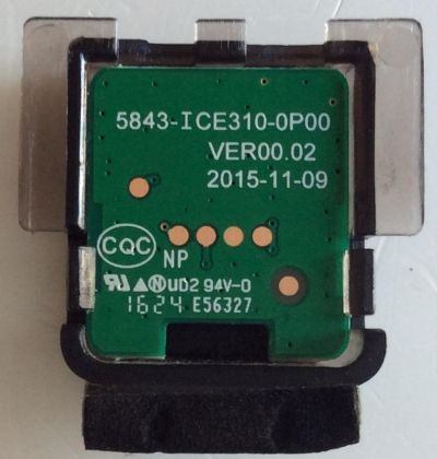 MODULO BOTON  POWER ON TV LG / 5843-ICE310-0P00 / VER00.02 / MODELO 50UH5530-UB - Imagen 2