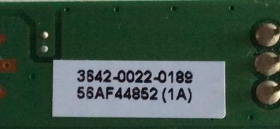 MODULO DE SENSOR IR VIZIO / 3642-0022-0189 / 0171-1671-0501 / MODELO VX37L HDTV - Imagen 2