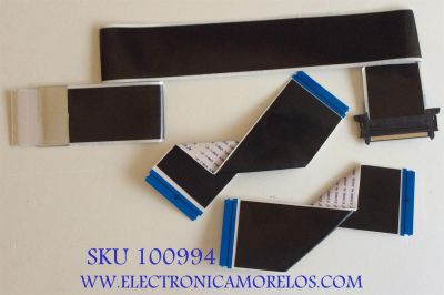 KIT DE CABLES PARA TV SHARP / 1202037 / E248682 / AWM 20941 105C 90V / MODELO LC-58Q7370U