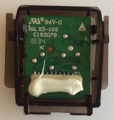 BOTON POWER ON TV SHARP / 180925 / RSAG7.820.7181/ROH / XD-102 / MODELO LC-58Q7370U - Imagen 2