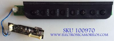 BOTONERA PARA TV LG / EBR71642501 / MAZ619767 / MODELO 47LD650H