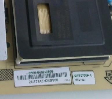 FUENTE  / BACKLIGHT / VIZIO 0500-0407-0700 / DPS-270DP / MODELO E472VLE - Imagen 2