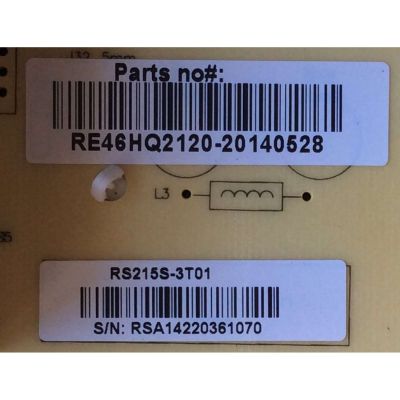 FUENTE DE PODER / RCA RE46HQ2120 / RS215S-3T01 / 3BS00078 02GP / 3BS0007802GP / PANEL T645HW05-V0-12V / MODELOS LED65G55R120Q / LRK65G55R120Q / LRK65G55R120Q 4534-LK65G55-A2 - Imagen 2