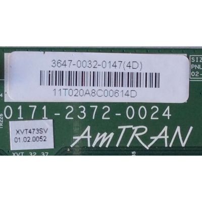 T-CON / VIZIO 3647-0032-0147 / 0171-2372-0024 / MODELO XVT473SV LAPPGKAL	 - Imagen 2