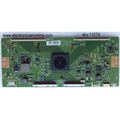 T-CON PARA TV VIZIO / NUMERO DE PARTE 6871L-4501D / 6870C-0593B / 4501D / LC600EQF-DJF1-BA1 / PANEL TPT600U2-EQLSJA.G REV:S5A / DISPLAY LC600EQL (SJ)(A5) / MODELO M60-D1 / M60-D1 LTM7UYBS