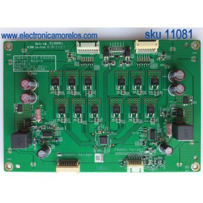 LED DRIVER / VIZIO 755.01J02.0001 / 75501J020001 / 15456-1 / 748.01J11.0011 / 748.01J12.0011 / MODELO E55u-D2 LWZJTYAS / PANEL LC550EQY(SH)(M1)	