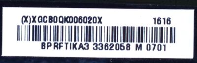 MAIN / VIZIO XGCB0QK0060 / XGCB0QK006020X 1616 / 715G7777-M0E-B00-005T / MODELO M50-C1 LTMWSRBS / PANEL TPT500U1-QVN02.A REV:S001B	 - Imagen 2