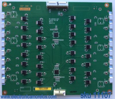 LED DRIVER PARA TV VIZIO 4K UHD SMART TV / NUMERO DE PARTE 1P-114BJ00-2011 / 1P-1151801-1012 / CAP09 LED BD / E253117 / PANEL´S S600FUA-1 / S700FUA-1 / MODELOS M60-C3 / M60-C3 LFTRSZ / M70-C3 / M70-C3 LFTRSY /   XBR-70X850B