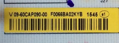 FUENTE DE PODER / VIZIO 09-60CAP090-00 / 1P-1151801-1012 / PARTE SUSTITUTA 09-60CAP060-00 / PANEL S600FUA-1 / MODELOS P602UI-B3 / M60-C3 / M60-C3 LFTRSZAR / XBR-70X850B - Imagen 2