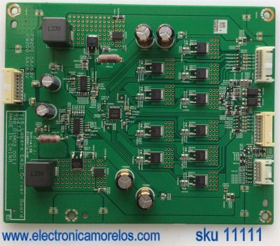 LED DRIVER / VIZIO 791.01M10.0002 / 15473-1 / 75501M020001 / 748.01M04.0011 / MODELO E43U-D2 LWZ2UMBS / PANEL T430QVN02.1	