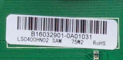 MAIN / FUENTE / (COMBO) SCEPTRE B16032901 / TP.MS3393.P712 / MODELO X40 SBNV93CD / PANEL LSC400HN02-G02	 - Imagen 2