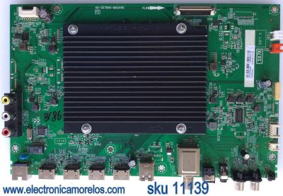 MAIN / TCL T8-55NA2D-MA1 / V8-SX70001-LF1V408 / GTC000558A / SX7K / 40-SX7KNA-MAG4HG / MODELO 55US57TGAA / PANEL LVU550CS0T E1	
