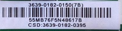 MAIN FUENTE ((COMBO)) PARA TV VIZIO / NUMERO DE PARTE 3639-0182-0150 / 0171-2271-5647 / 3639-0182-0395 / 363901820150 / PANEL T390XVN01.0 / MODELO D39H-C0 / D39H-C0 LAUATCAR - Imagen 2