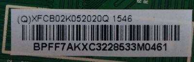 MAIN / VIZIO 756TXFCB02K0520 / XFCB02K052020Q / 715G7573-M01-000-004Y / (Q)XFCB02K052020Q / BPFF7AKXC / MODELO D32-D1 LTTUUKAR / PANEL TPT315B5-FHBN0.K REV:S4940B	 - Imagen 2